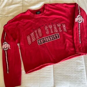 Cropped Ohio State Shirt